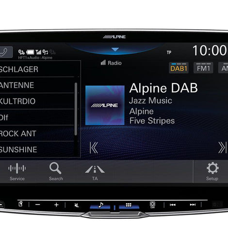 Alpine INE-F904D 9inch Halo9 with built-in Navigation -