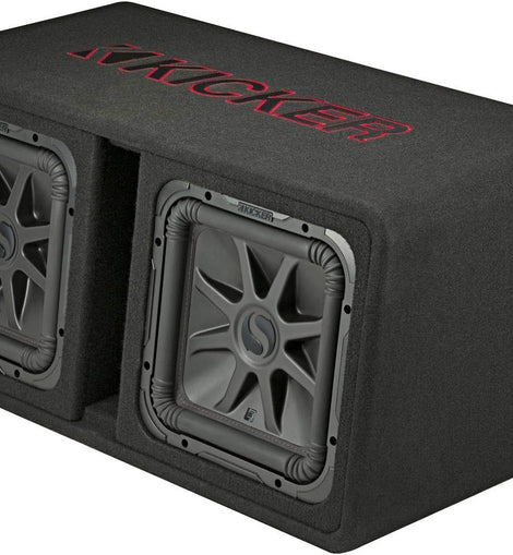 Kicker 45DL7R122 Dual 12inch L7R 2-Ohm Enclosure