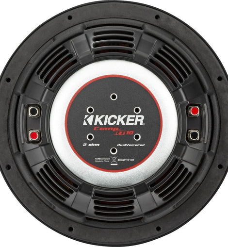 Kicker 48CWRT102104 10inch 2ohm CompRT Subwoofer