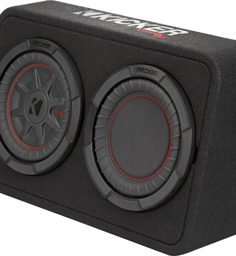 Kicker 48TCWRT8 8inch 2ohm Slim Loaded Subwoofer Enclosure
