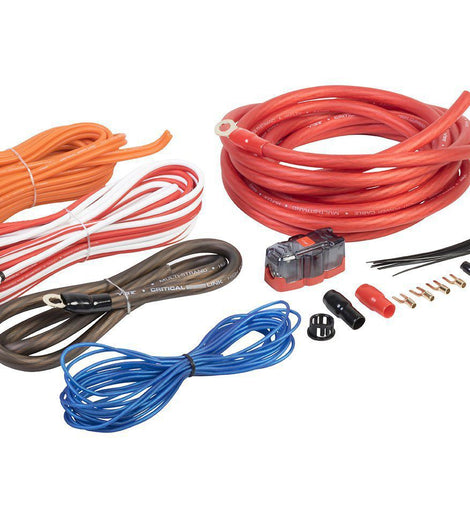 Vibe CL4AWKT-V7 Critical Link 4 AWG True Gauge Amp Wiring Kit