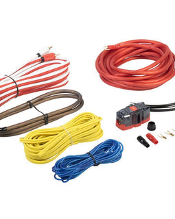 Vibe CL8AWKT-V7 Critical Link 8 AWG True Gauge Amp Wiring Kit