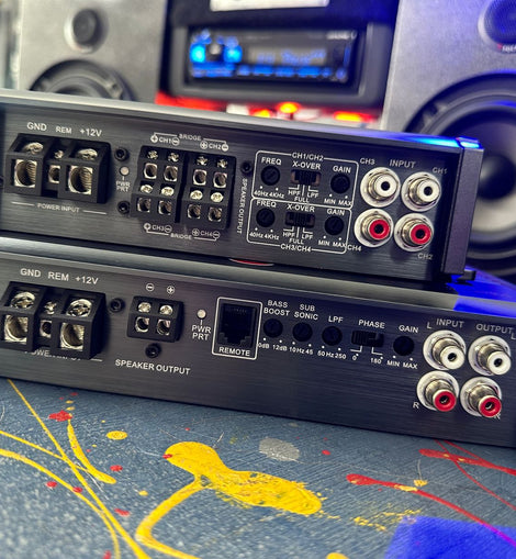 Reference Audio TiVo 7000.4  4 Channel Amplifier 75w x 4@ 4ohm/110w x 4 @2ohm/220w x 2 @4ohm bridged